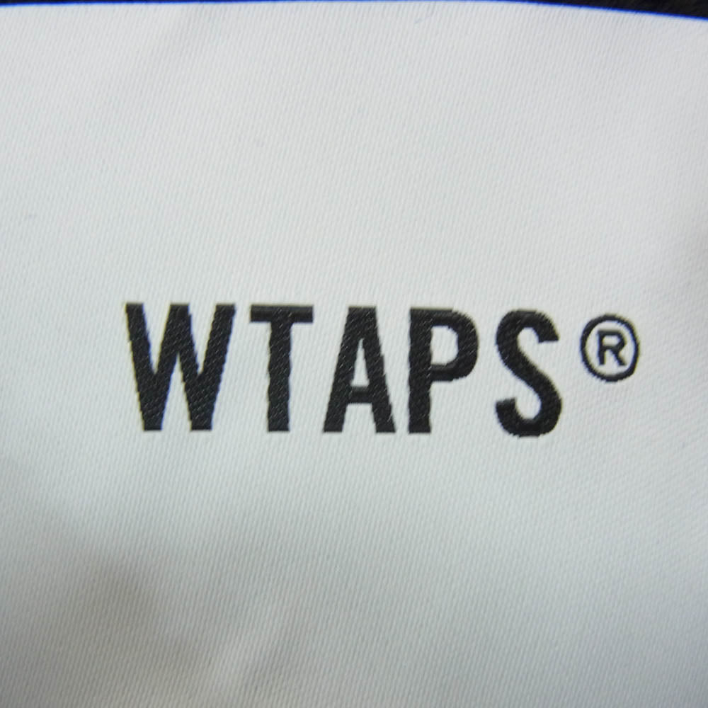 WTAPS ダブルタップス 22AW 222MADT-KNM01 DITCH VEST ACRYLIC．CRST ディッチ ベスト ロゴ刺繍 ニット ベスト ブラック系 X02【新古品】【未使用】【中古】