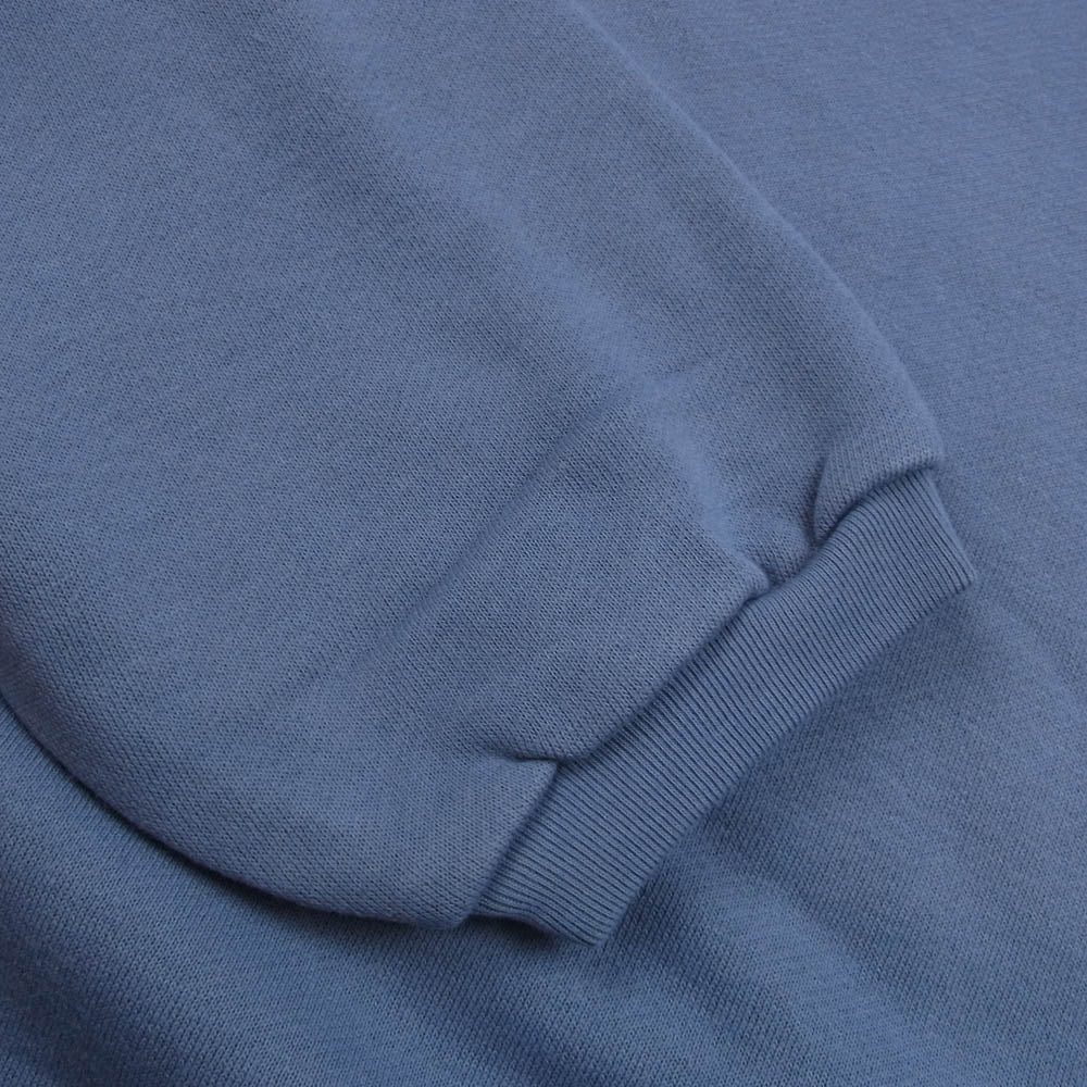 WTAPS ダブルタップス 20SS 201ATDT-CSM30 PYN.SMOCK SWEATSHIRT.COPO スモック クルーネック スウェットシャツ リブロゴ ブルー系 03【新古品】【未使用】【中古】