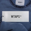 WTAPS ダブルタップス 20SS 201ATDT-CSM30 PYN.SMOCK SWEATSHIRT.COPO スモック クルーネック スウェットシャツ リブロゴ ブルー系 03【新古品】【未使用】【中古】
