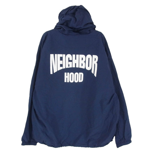 NEIGHBORHOOD ネイバーフッド 23SS 231TSNH-JKM03 ANORAK JACKET アノラック ジャケット ネイビー系 L【中古】