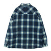 NEIGHBORHOOD ネイバーフッド 22AW 2221508N-SHM01 PENDLETON CHECK BOA SH LS.WO ペンドルトン チェック ボア オンブレチェック ロゴ刺繍 シャツ ジャケット ネイビー系 ホワイト系 XL【新古品】【未使用】【中古】