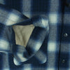 NEIGHBORHOOD ネイバーフッド 22AW 2221508N-SHM01 PENDLETON CHECK BOA SH LS.WO ペンドルトン チェック ボア オンブレチェック ロゴ刺繍 シャツ ジャケット ネイビー系 ホワイト系 XL【新古品】【未使用】【中古】