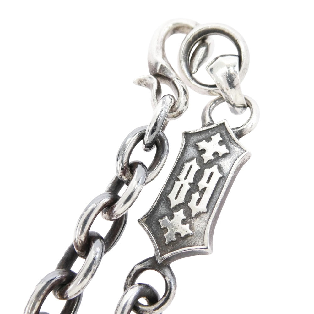 L.S.D エルエスディー ラウドスタイルデザイン Loud Style Design LSD クロスボーン スカル ペンダント ネックレス シルバー系【中古】
