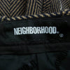 NEIGHBORHOOD ネイバーフッド 20AW 202AQNH-PTM06 ウール チェック スラックス パンツ ブラック系 ベージュ系 S【中古】