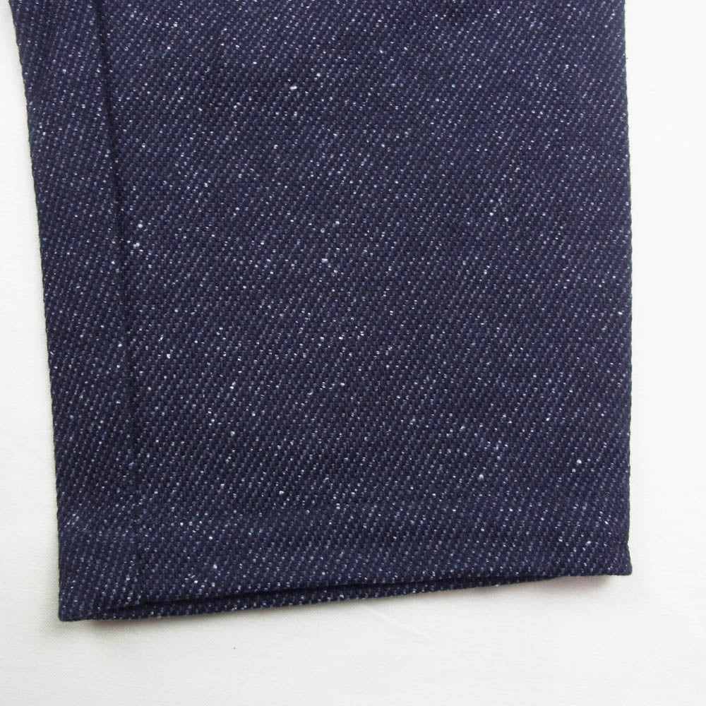 DESCENDANT ディセンダント 22AW 222WVDS-PTM06 SHORE DENIM TWEED BEACH TROUSERS ショア デニム ツイード ビーチ トラウザーズ インディゴ パンツ インディゴブルー系 1【極上美品】【中古】