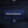 DESCENDANT ディセンダント 22AW 222WVDS-PTM06 SHORE DENIM TWEED BEACH TROUSERS ショア デニム ツイード ビーチ トラウザーズ インディゴ パンツ インディゴブルー系 1【極上美品】【中古】