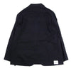 NEIGHBORHOOD ネイバーフッド 231AQWSN-JKM01S X WIND AND SEA 3BUTTON JACKET NBHD AND SEA ロゴ刺繍 ウィンダンシー 3ボタン テーラード ジャケット ロゴ木製ハンガー付 ブラック系 L【中古】