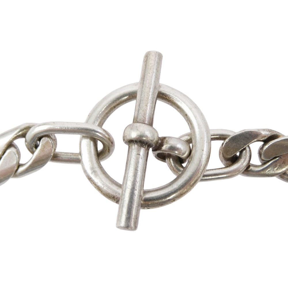 ラバー TAXCO CHAIN T BAR BR チェーン ブレスレット シルバー系【中古】
