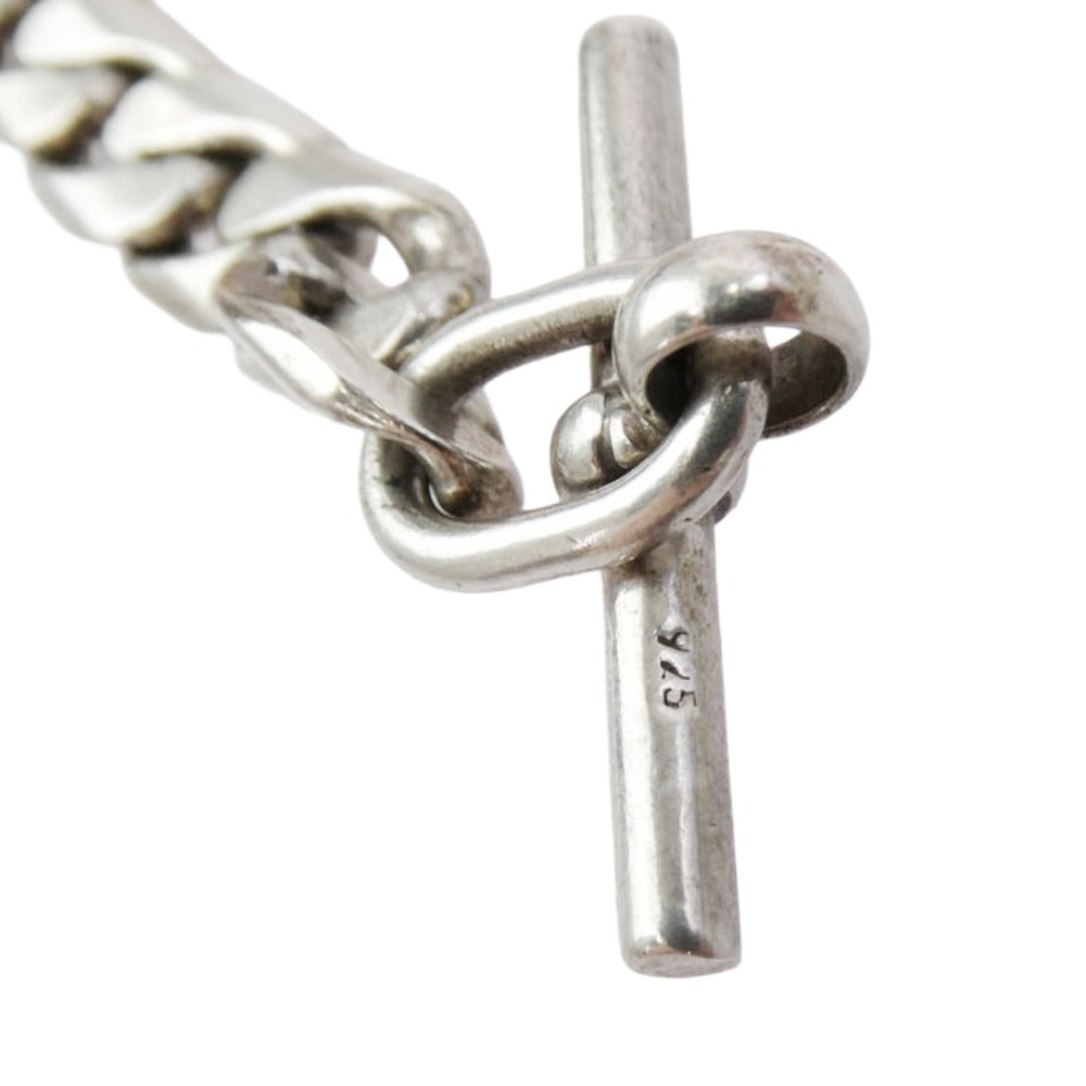 ラバー TAXCO CHAIN T BAR BR チェーン ブレスレット シルバー系【中古】