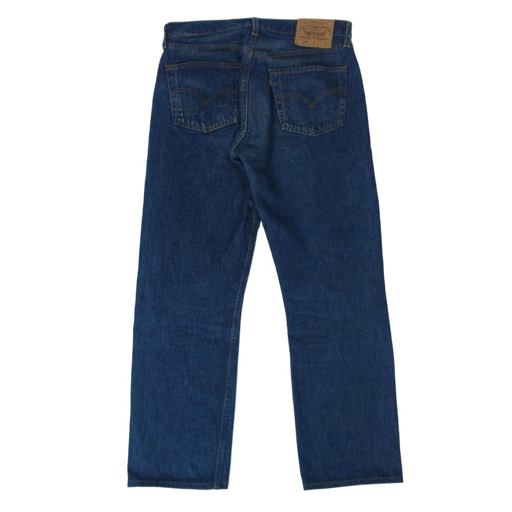 Levi's リーバイス USA製 00s 501 ボタンフライ ストレート デニムパンツ ボタン裏刻印553 インディゴブルー系 32【中古】