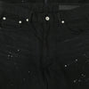 NEIGHBORHOOD ネイバーフッド 25SS 252AQNH-PTM07 BW . WASHED DP BASIC PANTS 12oz Nステッチ ウオッシュド ペイント 5ポケット ブラックデニム パンツ ブラック系 M【中古】