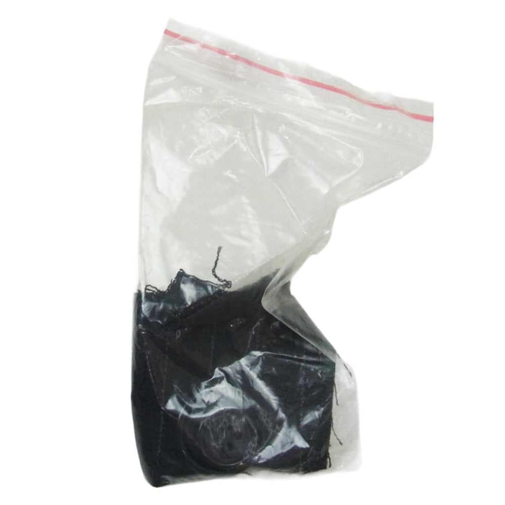 モンキータイム 8325-174-0275 STRIPE PANEL OVER COAT ストライプ 切替 クレイジーパターン コート ブラック系 L【中古】