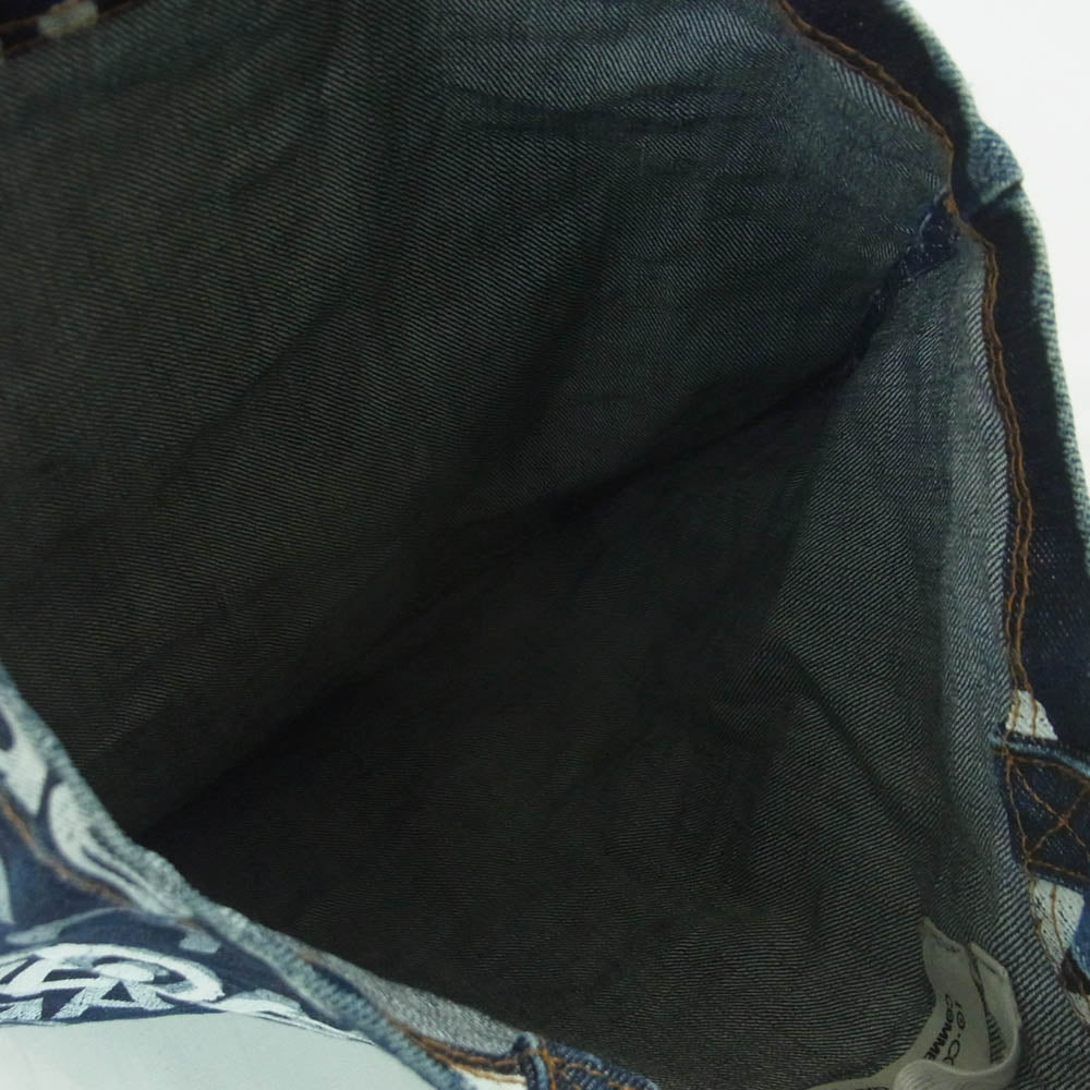 JUNYA WATANABE COMME des GARCONS ジュンヤワタナベコムデギャルソン 10 corso como コルソコモ ロゴプリント デニム トート バッグ インディゴブルー系【中古】