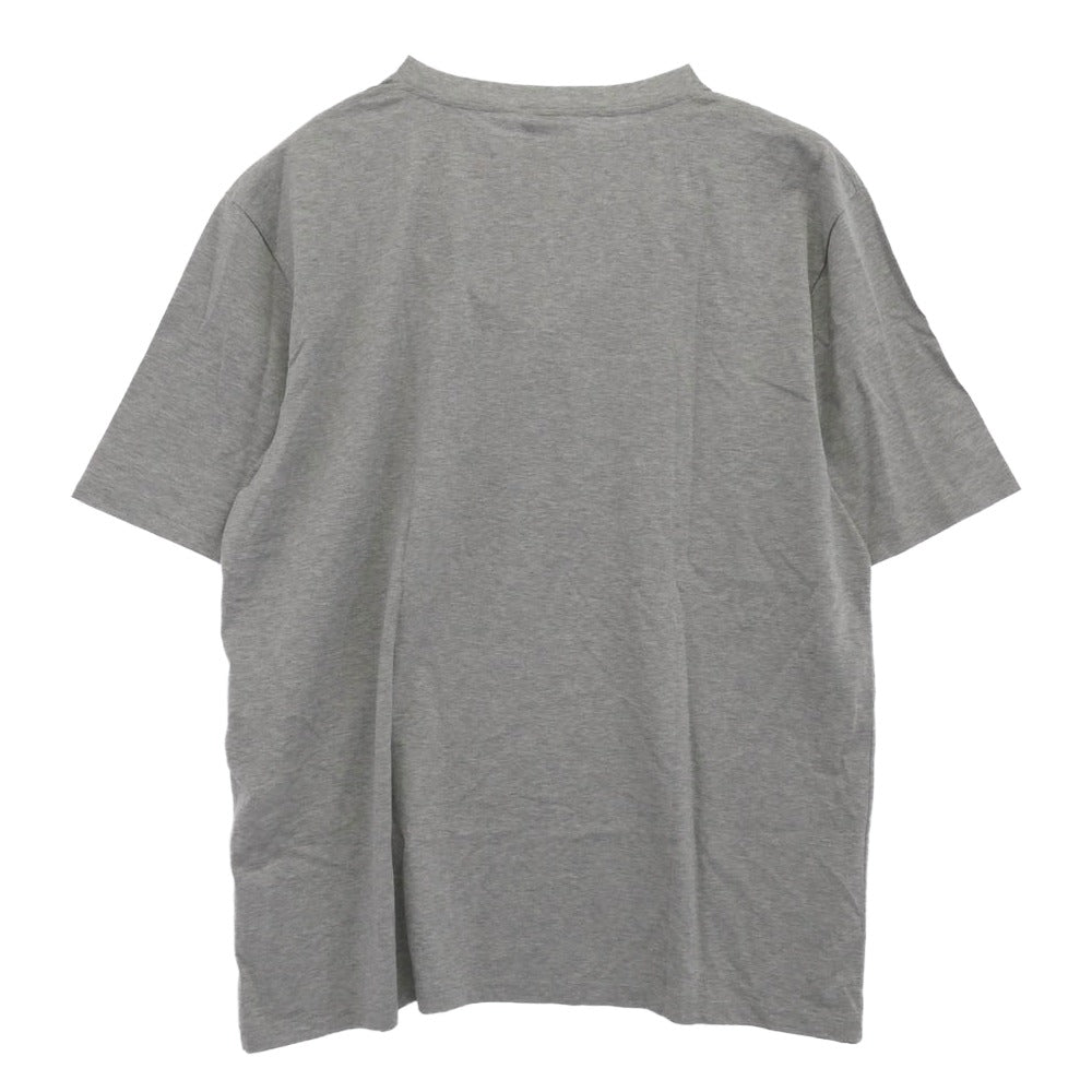 CELINE セリーヌ 22AW 2X86B671Q 星条旗グラフィックプリント オーバーサイズ 半袖 Tシャツ グレー系 M【極上美品】【中古】