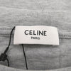 CELINE セリーヌ 22AW 2X86B671Q 星条旗グラフィックプリント オーバーサイズ 半袖 Tシャツ グレー系 M【極上美品】【中古】