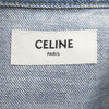 CELINE セリーヌ 23SS 2Q623206T Vシェイプトラッカー ピズモウォッシュ デニムジャケット インディゴブルー系 M【極上美品】【中古】