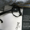 CELINE セリーヌ 23SS 2Q623206T Vシェイプトラッカー ピズモウォッシュ デニムジャケット インディゴブルー系 M【極上美品】【中古】