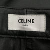 CELINE セリーヌ 24SS 2G461280D ルージーンズ ソフトラムスキン オールレザー ロング パンツ ブラック系 30【極上美品】【中古】