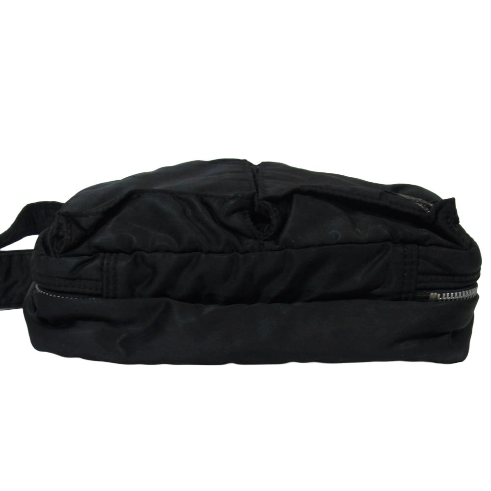 PORTER ポーター TANKER WAIST BAG タンカー ウエストバッグ ブラック系【中古】
