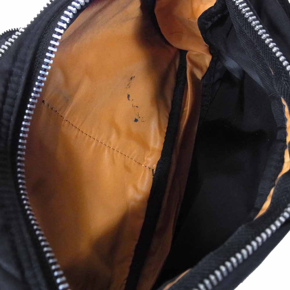 PORTER ポーター TANKER WAIST BAG タンカー ウエストバッグ ブラック系【中古】