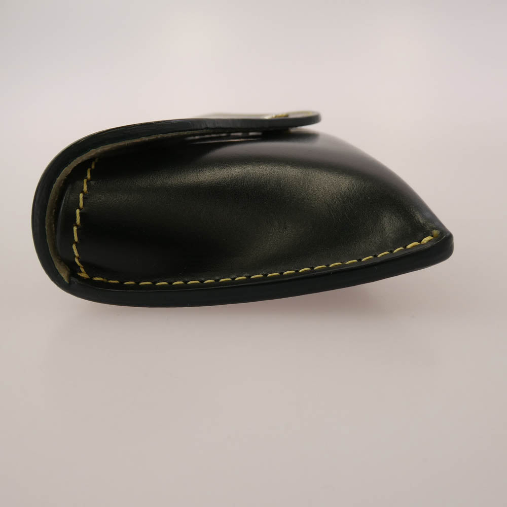 WHITE HOUSE COX ホワイトハウスコックス S8559 SPECTACLE CASE メガネ 眼鏡 ケース ブライドルレザー ブラック系【美品】【中古】