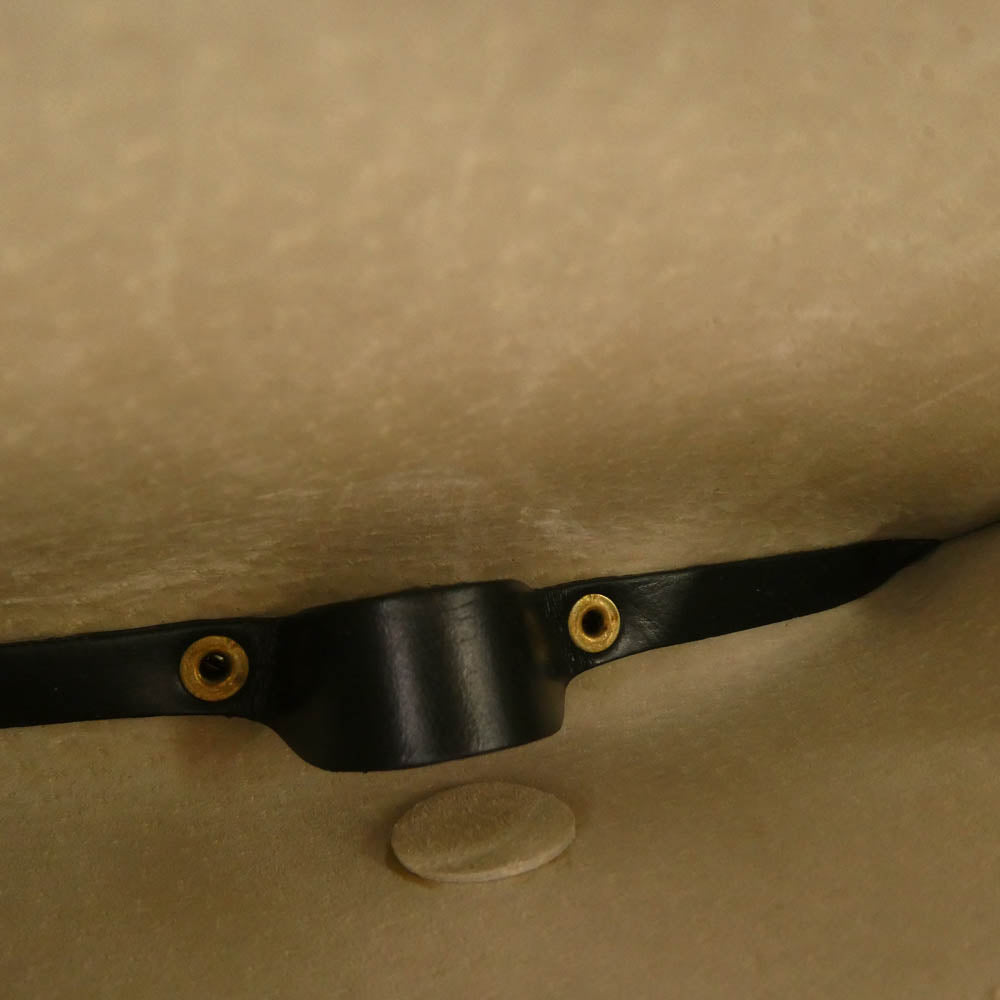 WHITE HOUSE COX ホワイトハウスコックス S8559 SPECTACLE CASE メガネ 眼鏡 ケース ブライドルレザー ブラック系【美品】【中古】