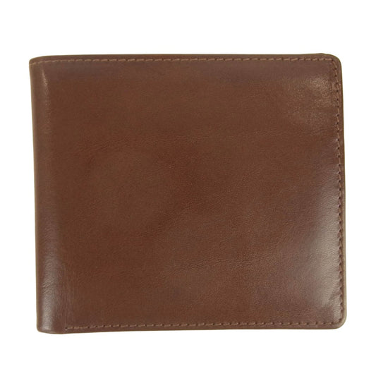 WHITE HOUSE COX ホワイトハウスコックス S8772 NOTE CASE SHADOW CALF 二つ折り 札入れ 財布 シャドーカーフレザー ブラウン系【中古】