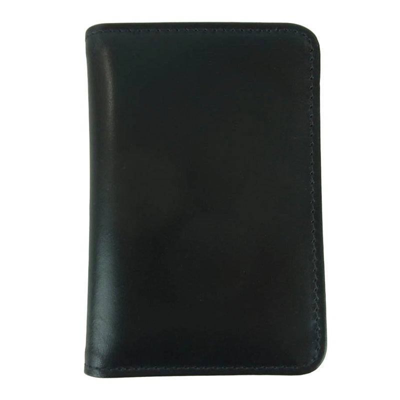 GANZO レザー名刺入れ ブラック　ブライドルレザー AVON(エイボン) 名刺入れ｜ブライドルレザー｜最高級のメンズ革製品