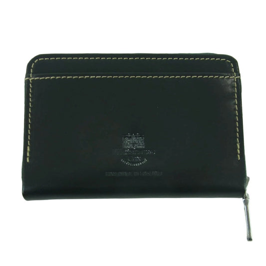 WHITE HOUSE COX ホワイトハウスコックス S1941 ラウンドジップ コインケース 小銭入れ コンパクトウォレット ブライドルレザー ダークグリーン系【美品】【中古】