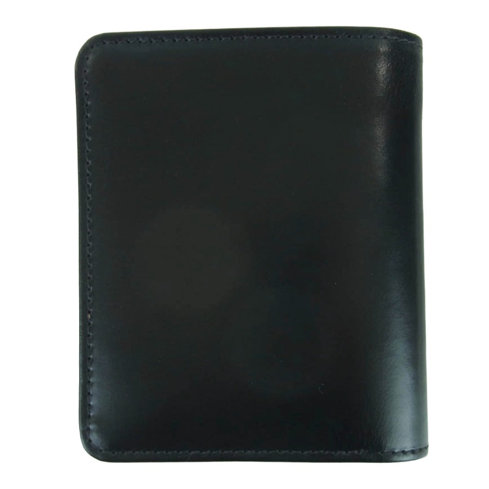 ベオーマレザーカンパニー S0050 SLIM SNAP NOTE CASE 札入れ 財布 ブライドルレザー ブラック系【美品】【中古】