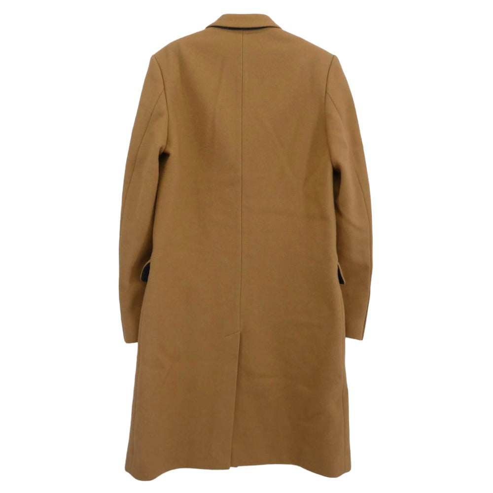 AMI PARIS アミパリス 14AW H14M05.18 ウール チェスターコート ライトブラウン系 46【中古】 AMI PARIS アミパリス 14AW H14M05.18 ウール チェスターコート ライト