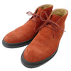 TOD’S トッズ スエード チャッカブーツ オレンジ系 8【中古】