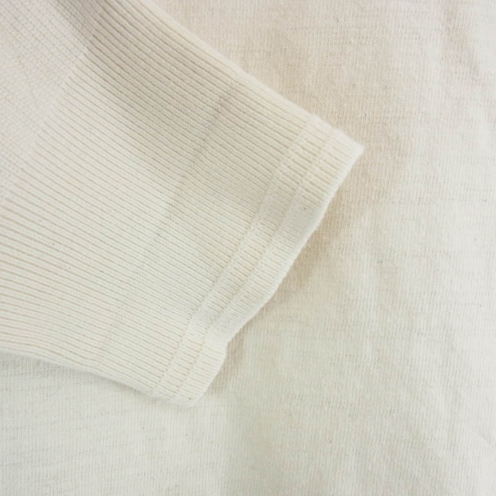 Nigel Cabourn ナイジェルケーボン 8045-00-20003 50s HENLEY NECK SHIRT ヘンリーネック カットソー シャツ ベージュ系 52【中古】