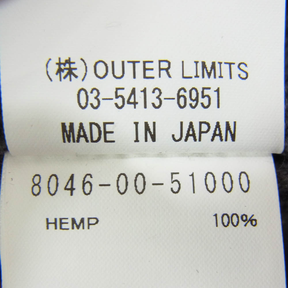 Nigel Cabourn ナイジェルケーボン 8046-00-51000 DESERT SHORTS ヘンプ デザート ショーツ ショートパンツ グレー系 36【中古】