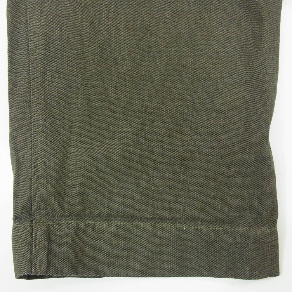 Nigel Cabourn ナイジェルケーボン 8046-13-50020 LYBRO NAVVIE PANT COTTON BROKEN TWILL ライブロ ナビーパンツ コットンブロークンツイル グルカ パンツ カーキ系 36【中古】