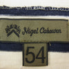 Nigel Cabourn ナイジェルケーボン 8047-00-20001 BRITISH ARMY BORDER SHIRT ブリティッシュ アーミー ボーダー シャツ カットソー ネイビー系 54【中古】