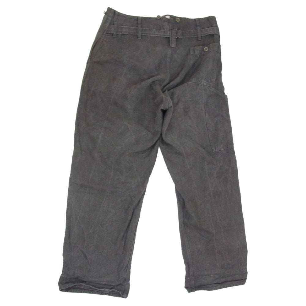 Nigel Cabourn ナイジェルケーボン 8046-00-50001 FRENCH WORK PANT ヘンプ フレンチ ワーク パンツ グレー系 36【中古】