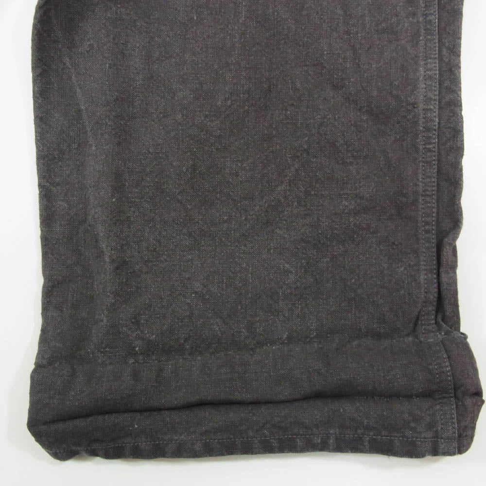 Nigel Cabourn ナイジェルケーボン 8046-00-50001 FRENCH WORK PANT ヘンプ フレンチ ワーク パンツ グレー系 36【中古】