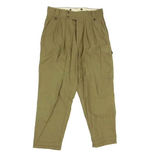 Nigel Cabourn ナイジェルケーボン 8045-00-50010 50s BATTLE DRESS MODIFIED PANTS バトル ドレス モディファイド パンツ ベージュ系 34【中古】