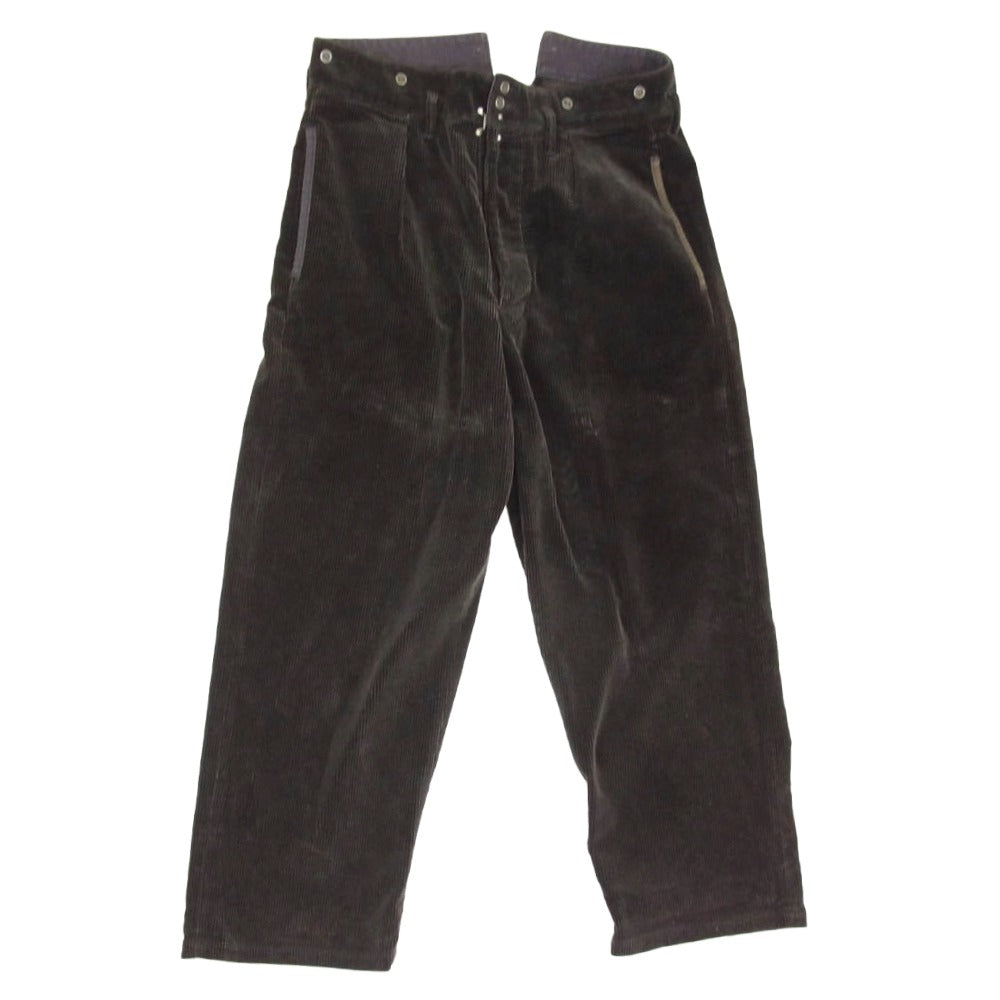 Nigel Cabourn ナイジェルケーボン 8045-00-50006 FRENCH WORK PANTS コーデュロイ フレンチ ワーク パンツ ブラウン系 34【中古】