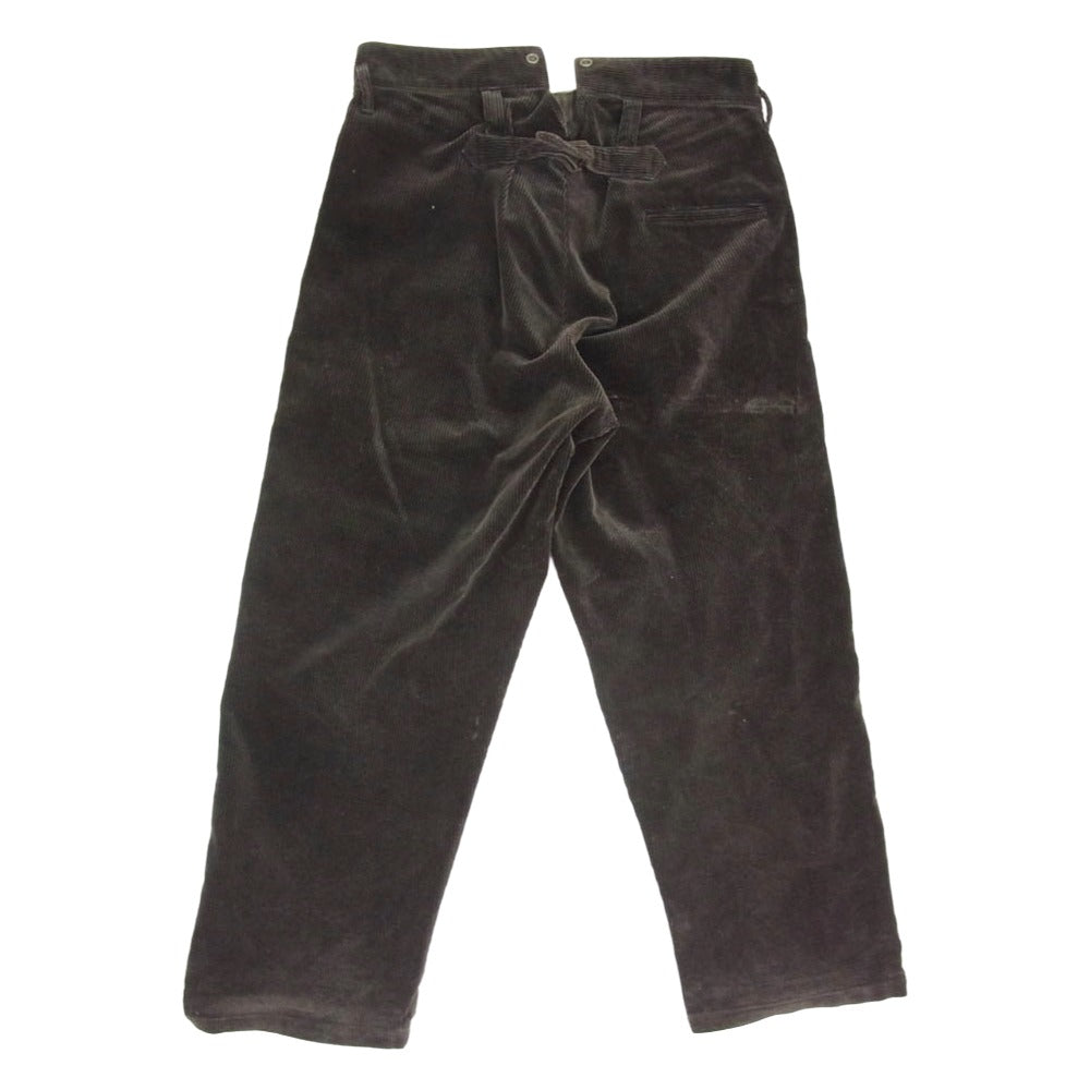 Nigel Cabourn ナイジェルケーボン 8045-00-50006 FRENCH WORK PANTS コーデュロイ フレンチ ワーク パンツ ブラウン系 34【中古】