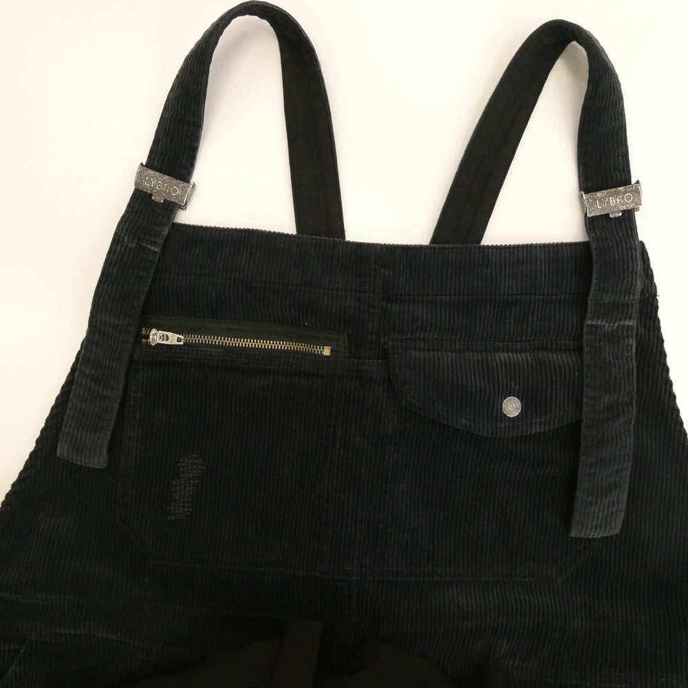 Nigel Cabourn ナイジェルケーボン 8047-13-50510 LYBRO ライブロ P-53 ダンガリー コーデュロイ オーバーオール ネイビー系 54【中古】