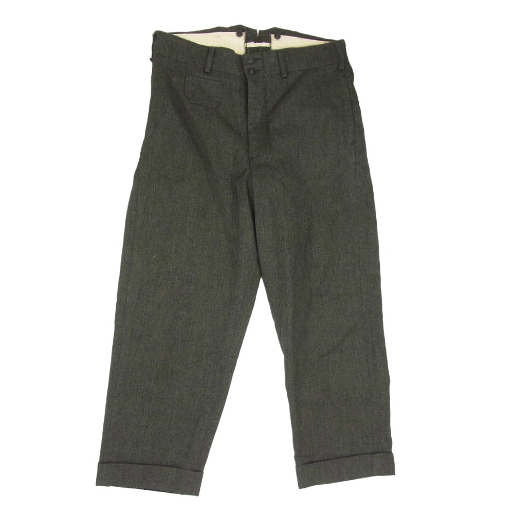 Nigel Cabourn ナイジェルケーボン 8047-04-50911 OX'ED SILVER オックスドシルバー COBBLER PANT コブラ― パンツ ブラック系 36【中古】
