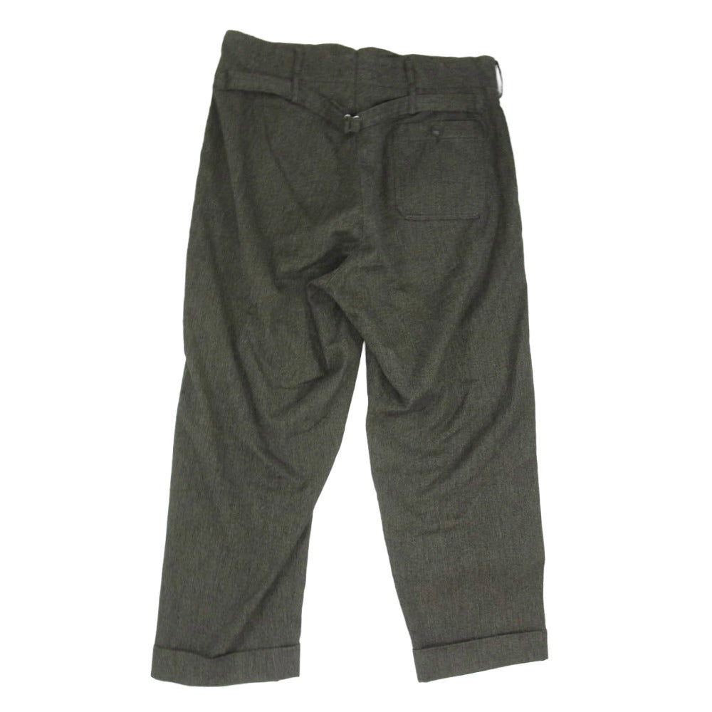 Nigel Cabourn ナイジェルケーボン 8047-04-50911 OX'ED SILVER オックスドシルバー COBBLER PANT コブラ― パンツ ブラック系 36【中古】