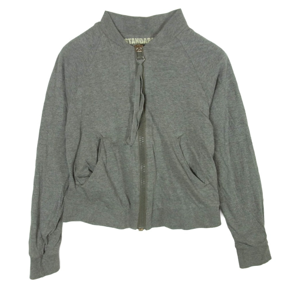 MAISON MARTIN MARGIELA メゾンマルタンマルジェラ ここのえタグ 6ライン ジップスウェットブルゾン グレー系 36【中古】