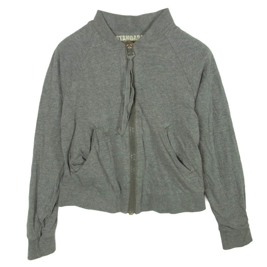 MAISON MARTIN MARGIELA メゾンマルタンマルジェラ ここのえタグ 6ライン ジップスウェットブルゾン グレー系 36【中古】