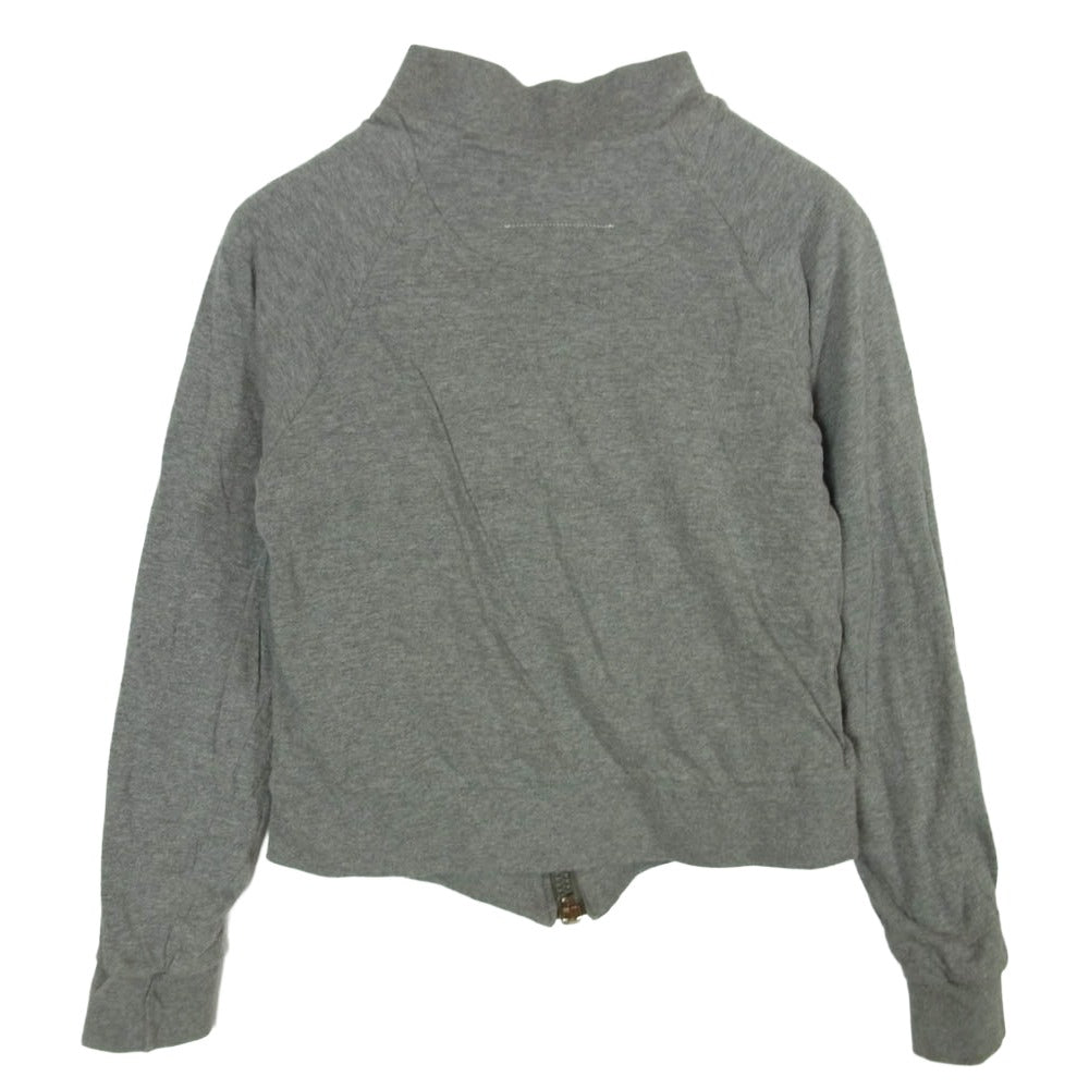 MAISON MARTIN MARGIELA メゾンマルタンマルジェラ ここのえタグ 6ライン ジップスウェットブルゾン グレー系 36【中古】