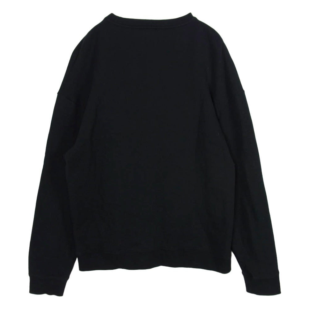 A.P.C. アーペーセー rue madame paris 刺繍 スウェット ブラック系 L【中古】