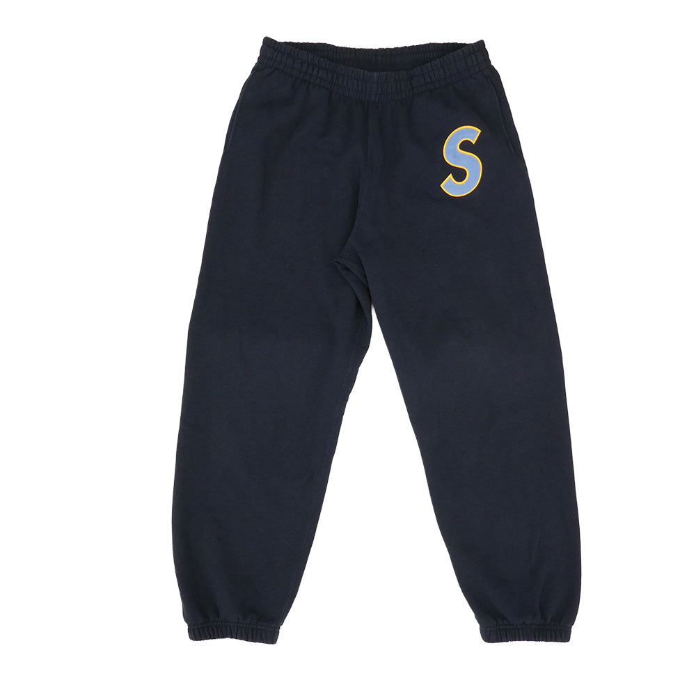 Supreme シュプリーム 25SS S logo Sweat pant Navy Sロゴ スウェット パンツ ネイビー L ネイビー系 L【中古】
