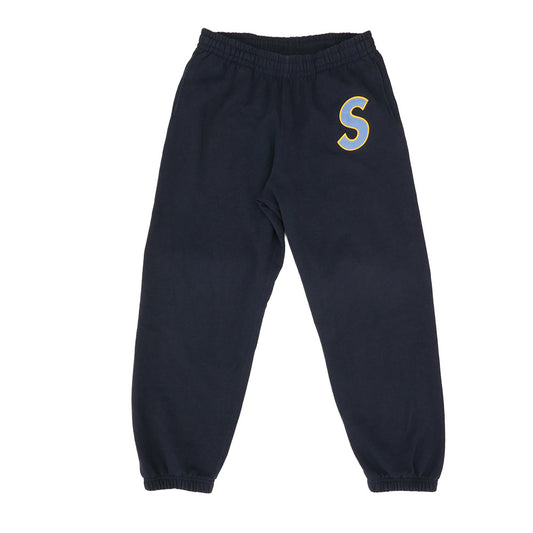 Supreme シュプリーム 25SS S logo Sweat pant Navy Sロゴ スウェット パンツ ネイビー L ネイビー系 L【中古】